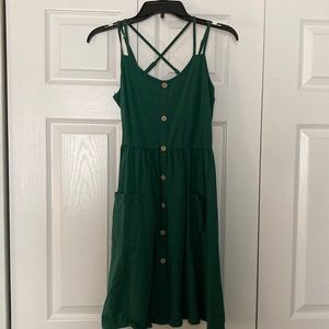 Strappy Back, Button-Down Sundress